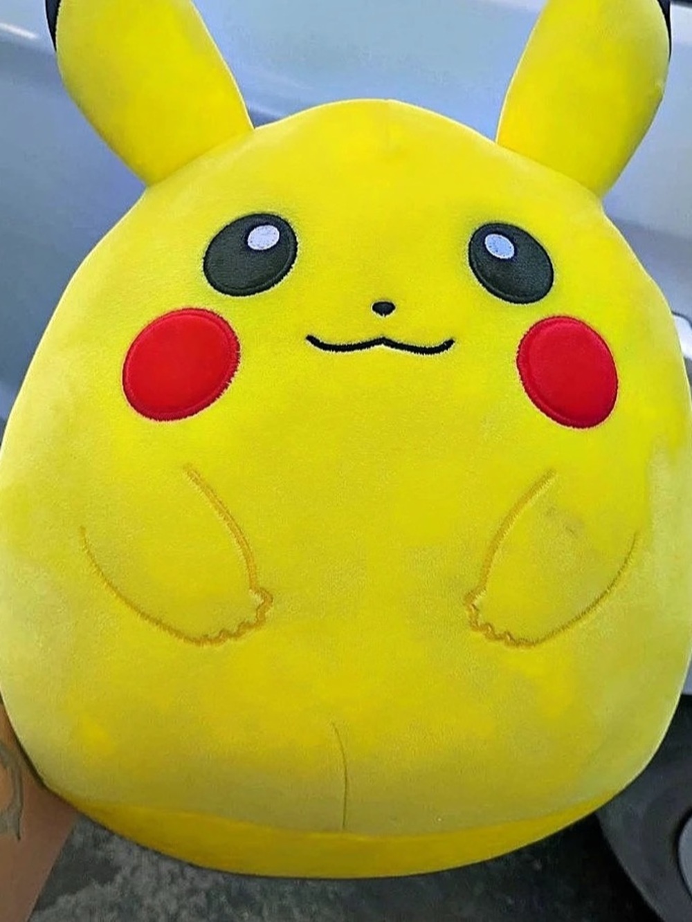 Squishmallows Pokemon Pikachu 10-Inch Plush Yellow